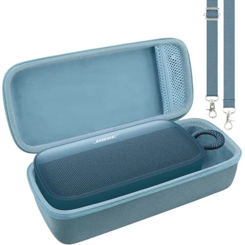 khanka Hard Case for Bose SoundLink Plus Portable Bluetooth Speaker, Blue | Protects Against Water, Shock, and Dust thumbnail 2