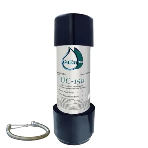 CuZn UC-150 Under Sink Water Filter 2.27 kg (3.5 lb) | Reduces PFAs, Lead, Chlorine thumbnail 1