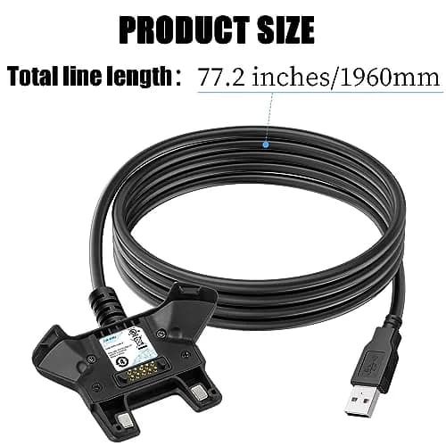 Sicimly 10pcs TC77 USB Charger Cable 1.96m (77.2 inches) | Fast Charging & Data Transfer for Zebra Scanners thumbnail 6