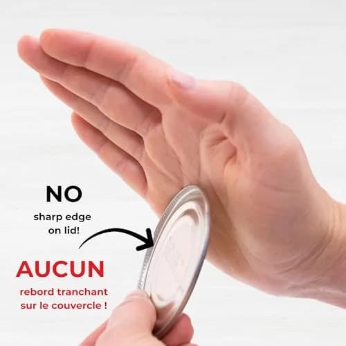 Starfrit MightiCan Can Opener Safe Smooth-Cut Comfort Grip Black | Hygienic & Durable (70-120 chars) thumbnail 2