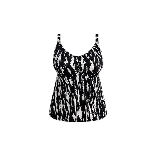 Elomi Swim Echo Shell Wireless Tankini Top 18 | Flared, Lightweight, Adjustable Straps thumbnail 4