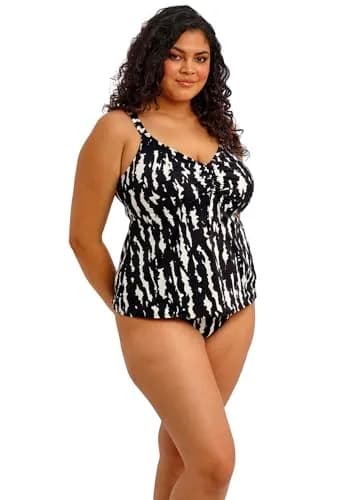 Elomi Swim Echo Shell Wireless Tankini Top 18 | Flared, Lightweight, Adjustable Straps thumbnail 2