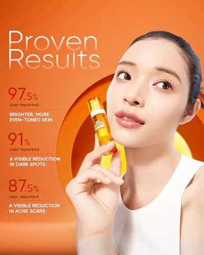 SKINTIFIC Dual-Chamber Vitamin C Serum with 10% Pure Vitamin C Powder | Fresh, Stable & Oxidation-Safe thumbnail 4