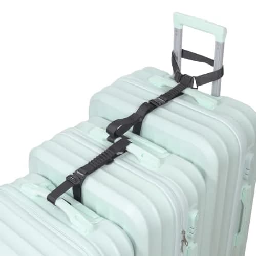 Vigorport Luggage Straps Metal Buckle with Nylon Straps | Connect 2 to 3 Suitcases thumbnail 8