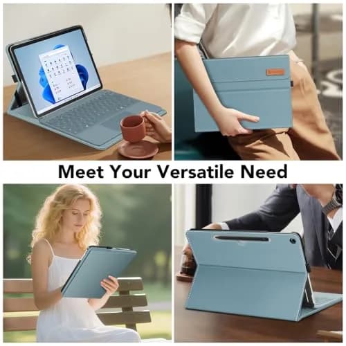 FINTIE Portfolio Case for Microsoft Surface Pro 12 inch 1st Edition (2025) | Multi-Angle Viewing & Premium Synthetic Leather thumbnail 6