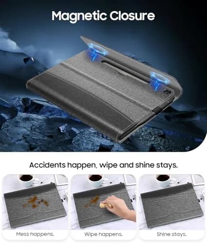 Fintie Protective Portfolio Case for Microsoft Surface Pro 12 inch (2025) | Multi-Angle Stand & Stylus Holder thumbnail 6
