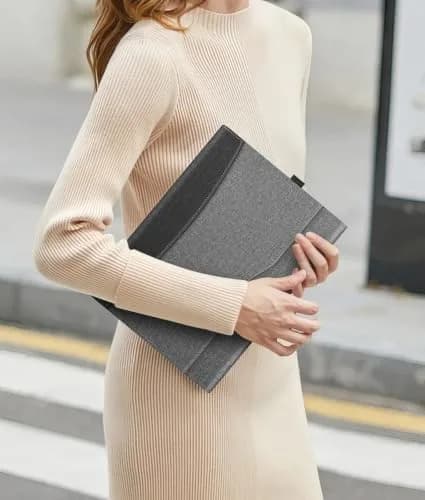 Fintie Protective Portfolio Case for Microsoft Surface Pro 12 inch (2025) | Multi-Angle Stand & Stylus Holder thumbnail 9