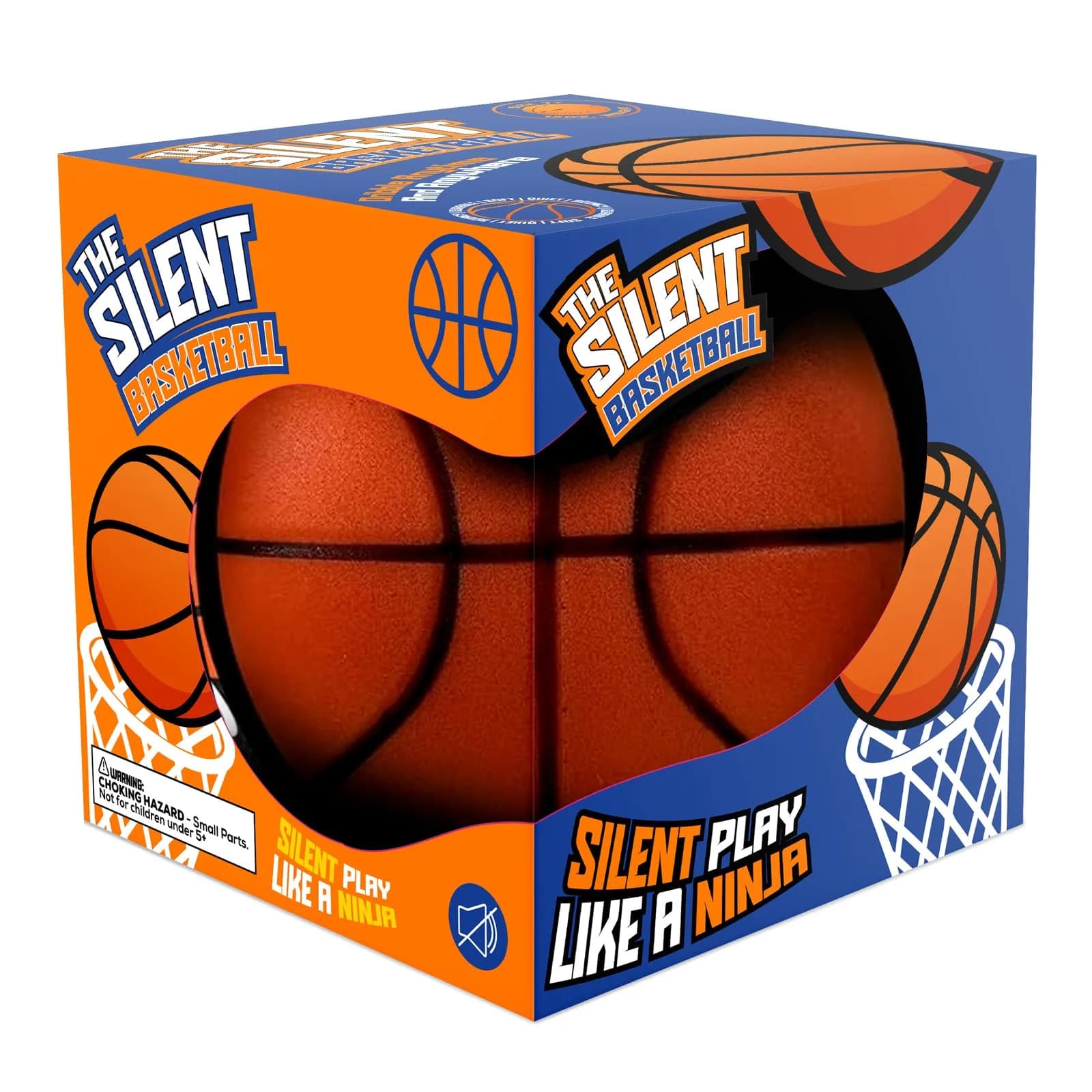 Rzkipdy Silent Basketball Size 5 (27.5") | Noise-Free Indoor Training for All Ages - main product image