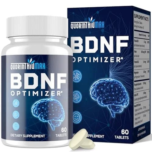 Quorinthiumax Nootropic Brain Supplement 60 Tablets | Organic Lion's Mane & BDNF Optimizer for Memory & Focus thumbnail 1