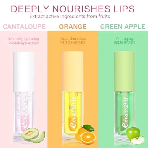 BINGBRUSH Fruity Color Changing Lip Gloss 3 Pack | Longlasting, Hydrating Lip Oil for Girls (1 Count) thumbnail 4