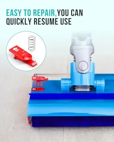 ULXIOM Vacuum Cleaner Release Catch with Spring Kit for Dyson V12 V15 Slim | Durable ABS Fit thumbnail 6