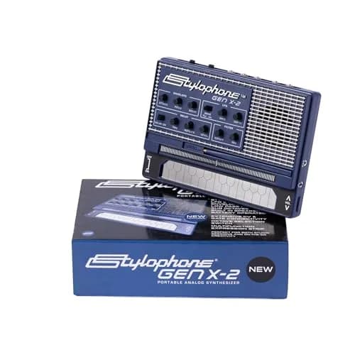Stylophone GENX-2 Portable Analogue Synthesizer with Built-in Speaker, LFO, Filter, Analogue Delay and CV/Gate Output | Two Octaves thumbnail 3