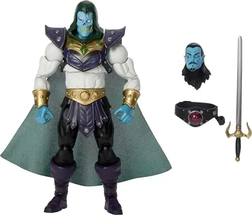 Masters of the Universe Masterverse Keldor Action Figure | 7-inch Scale, 30 Points Articulation, Zombie Head, Collector's Display thumbnail 1