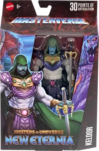Masters of the Universe Masterverse Keldor Action Figure | 7-inch Scale, 30 Points Articulation, Zombie Head, Collector's Display thumbnail 2