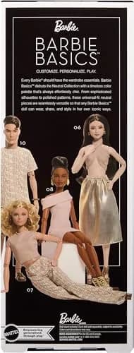 Barbie Basics Model Collector Doll 09 with Accessories, 33 cm (12.6 in) | Made to Move for Posing & Styling thumbnail 6