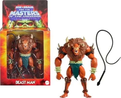 Masters of the Universe Origins Beast Man Deluxe Action Figure | 5.5-inch Scale, Modern Posability, Collector-Grade thumbnail 1