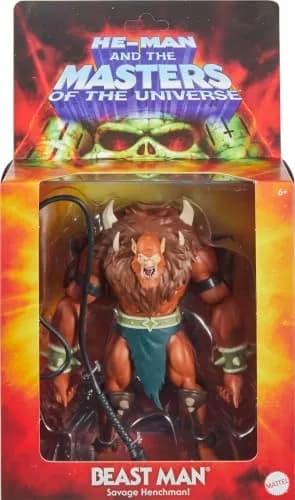 Masters of the Universe Origins Beast Man Deluxe Action Figure | 5.5-inch Scale, Modern Posability, Collector-Grade thumbnail 2