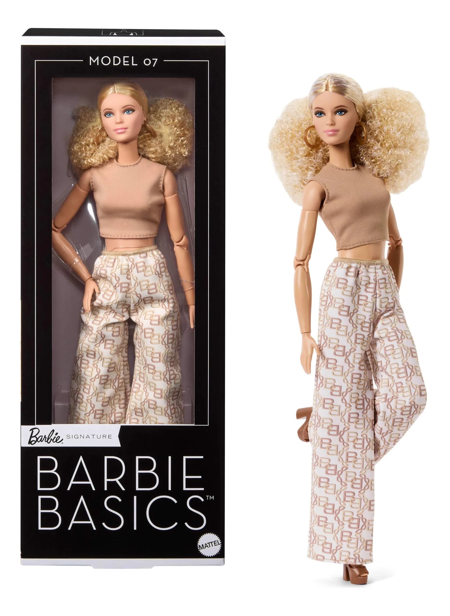 Barbie Basics Model Collector Doll 07 | Timeless Wardrobe & Poseable Body (12.6 inches) - main product image