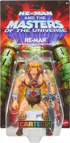 Masters of the Universe Origins 200X He-Man Action Figure 5.5-Inch | Retro Style & Modern Posability thumbnail 2