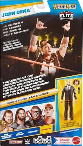 Mattel WWE Elite Collection Action Figure & Accessories, Premium Live Event | Collect Iconic WWE Moments thumbnail 6