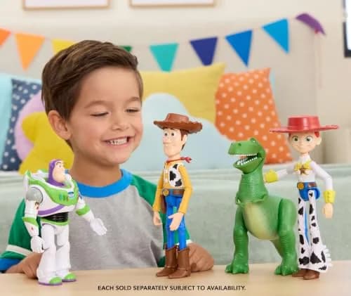 Mattel Disney Pixar Toy Story 5 Rex Action Figure 18.4 cm (7.24 inches) | ASTM-Tested Toy Figure thumbnail 2