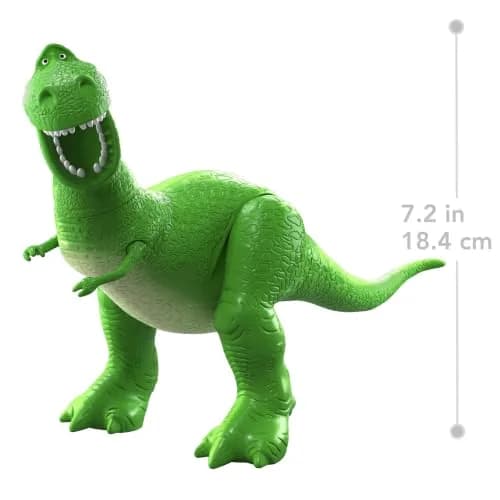 Mattel Disney Pixar Toy Story 5 Rex Action Figure 18.4 cm (7.24 inches) | ASTM-Tested Toy Figure thumbnail 3