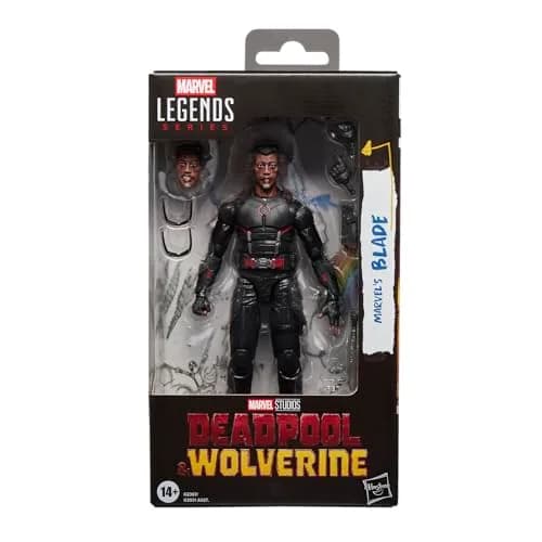 Marvel Legends Series Marvel's Blade Action Figure 6-Inch (15 cm) | Movie-Inspired Collectible with 7 Accessories thumbnail 1
