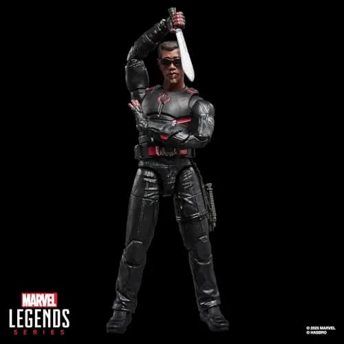Marvel Legends Series Marvel's Blade Action Figure 6-Inch (15 cm) | Movie-Inspired Collectible with 7 Accessories thumbnail 4