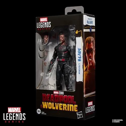 Marvel Legends Series Marvel's Blade Action Figure 6-Inch (15 cm) | Movie-Inspired Collectible with 7 Accessories thumbnail 9