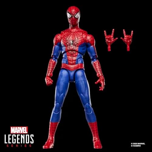 Marvel Legends Series The Amazing Spider-Man Action Figure 6-Inch Scale | Movie-Inspired Collectible Toy thumbnail 8