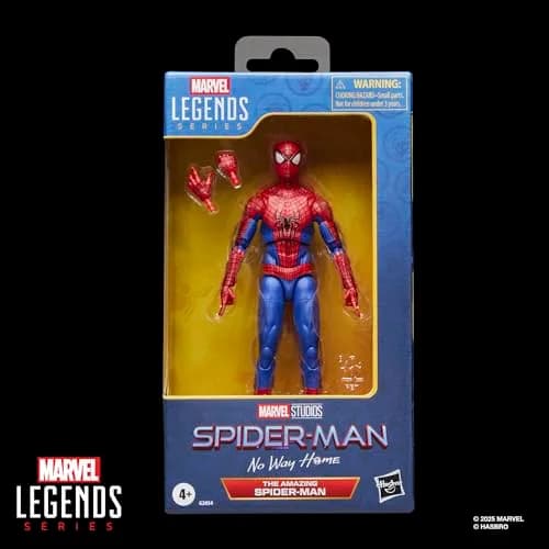 Marvel Legends Series The Amazing Spider-Man Action Figure 6-Inch Scale | Movie-Inspired Collectible Toy thumbnail 2