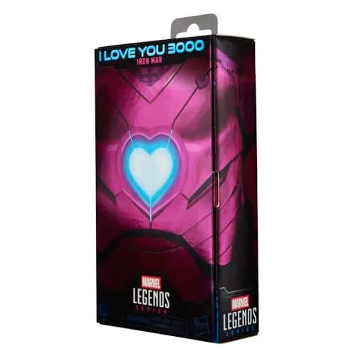 Marvel Legends Series I Love You 3000 Iron Man 6-Inch Action Figure | Heart-Themed Collectible Gift thumbnail 5