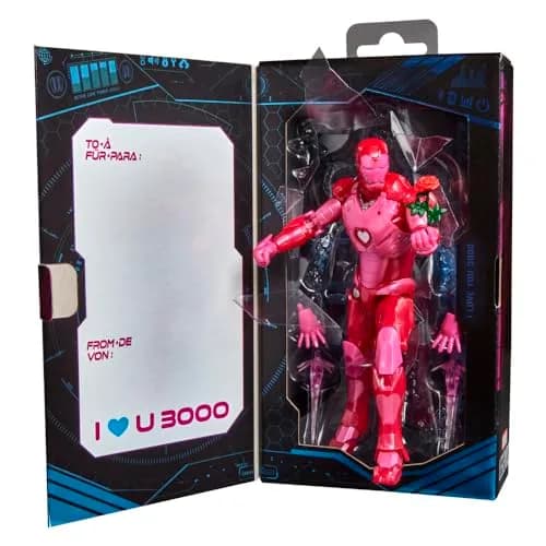 Marvel Legends Series I Love You 3000 Iron Man 6-Inch Action Figure | Heart-Themed Collectible Gift thumbnail 7