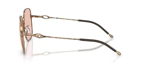 Diesel DL1010D Square Sunglasses Paper Transparent Bronze/Pale Rose 58mm | UV Protection thumbnail 3