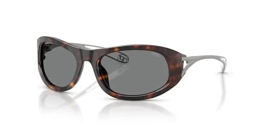 Diesel DL2007U Universal Fit Sunglasses | Havana/Dark Grey, 57 mm | 100% UV Protection thumbnail 2