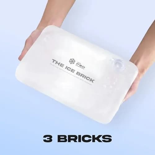THE POD COMPANY 3-Pack Ice Brick | Reusable 3 lb Ice Blocks for Cold Plunge, Long-Lasting Cooling (en_US) thumbnail 6