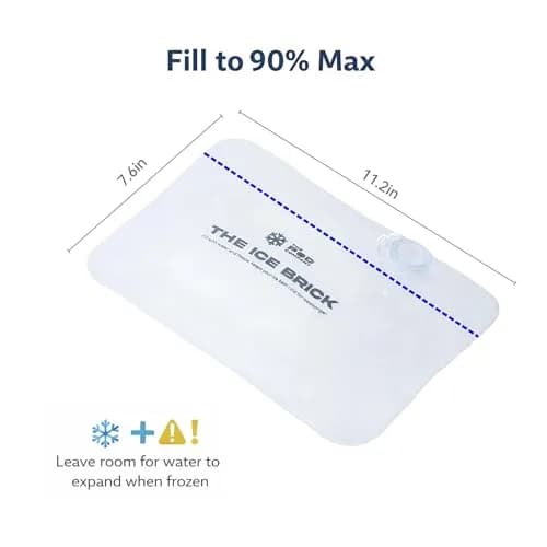 THE POD COMPANY 3-Pack Ice Brick | Reusable 3 lb Ice Blocks for Cold Plunge, Long-Lasting Cooling (en_US) thumbnail 2