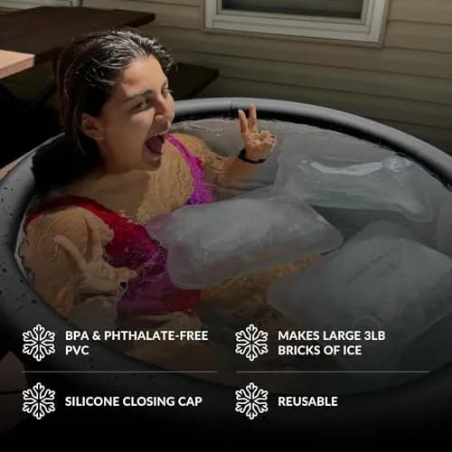 THE POD COMPANY 3-Pack Ice Brick | Reusable 3 lb Ice Blocks for Cold Plunge, Long-Lasting Cooling (en_US) thumbnail 3