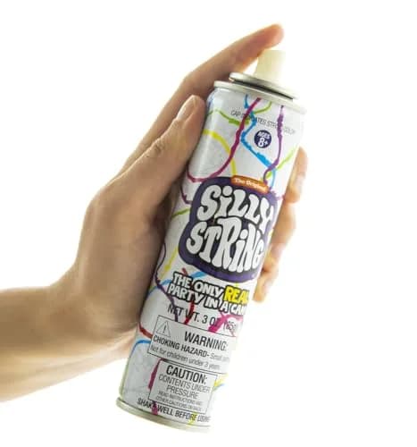 Silly String PARTY_SUPPLIES 48 pack | Assorted Colors, 3 oz Large Can – The Only Real Party in a Can! Be Silly! Shoots over 15ft! thumbnail 3