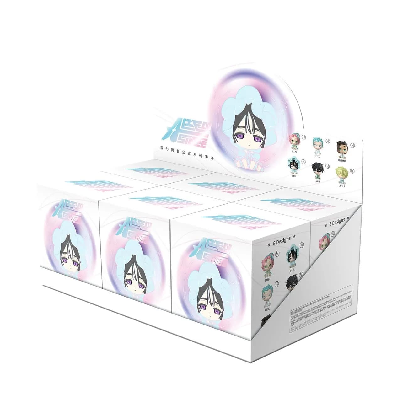 YJacuing Alien Stage Baby Series Blind Box Figure 6 cm (2.4 inches) | Officially Licensed Anime Collectible — Multicolor
