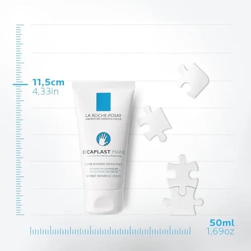 La Roche-Posay Cicaplast Hand Cream 100ml (3.38 Fl Oz) | Instant Relief for Dry Cracked Hands thumbnail 5