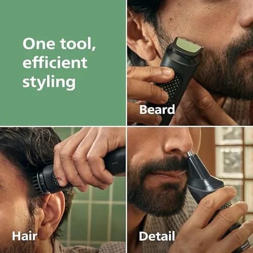 Philips Norelco All-in-One 3000 Series 13-in-1 Trimmer MG3919/50 | 9 Length Settings, Skin-Friendly Blades thumbnail 2