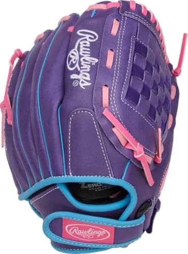 Rawlings Sure Catch Youth Series Softball Glove 11" (28cm) Left Hand Throw | Easy Close for Young Players thumbnail 4