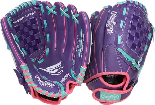 Rawlings Sure Catch Youth Series Softball Glove 11.5" (29.21 cm) Right Hand Throw | Easy Close for Young Players thumbnail 1