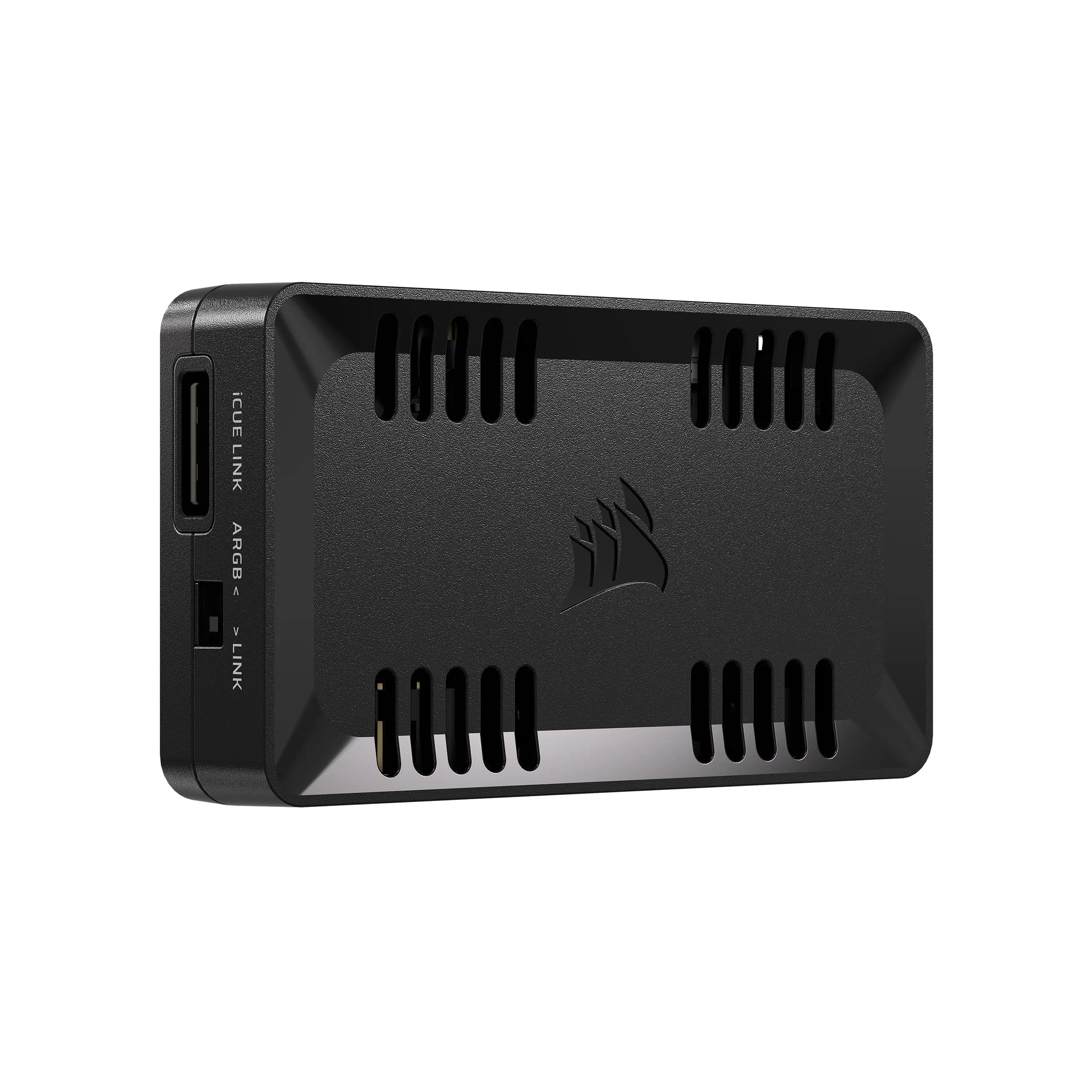 Corsair Commander Duo iCUE Link RGB Lighting and PWM ARGB Fan Controller – Control 12 Daisy-Chained PWM Fans, Two Flexible Temperature Sensors Included – Black | Supports iCUE Ecosystem - main product image