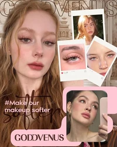 Goddvenus Brown Lash Clusters Kit 300Pcs | Natural Soft Texture C Curl Individual Lashes 10-16mm thumbnail 3