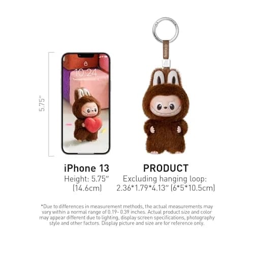 POP MART THE MONSTER PIN FOR LOVE SERIES Blind Box 10.7 cm (4.13 inches) | Collectible Vinyl Plush Pendant Toy thumbnail 7