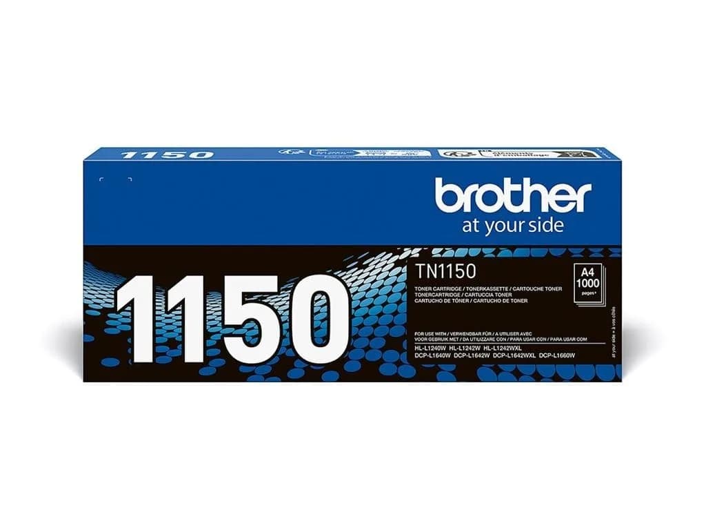 Brother Toner Cartridge TN1150 Black | High-Yield Laser Printer Ink for Brother Models - main product image