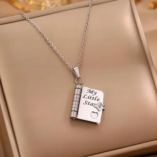 Roe Dolph My Little Star Book Necklace Gift for Daughter & Granddaughter | Meaningful Keepsake for Mothers Day thumbnail 8
