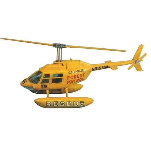 Atlantis 1/72 Forest Patrol Rescue Helicopter Model Kit | Assembly & Painting Required thumbnail 2